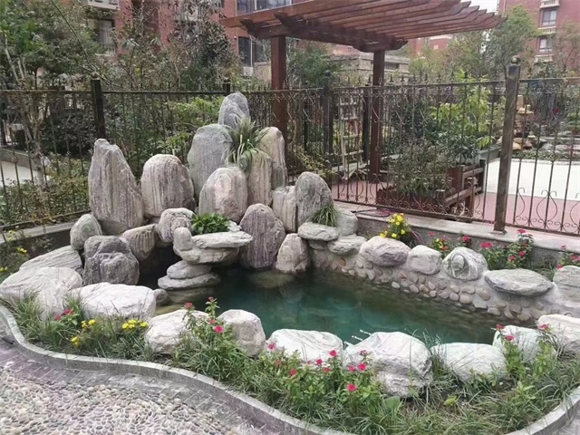江南家庭庭院水景设计
